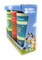 Whiskware Stackable Snack Containers for Kids & Toddlers – 3-Part Portable Snack Stacks with Bluey Design - School & Travel Friendly, BPA-Free Kid Lunch Organizer